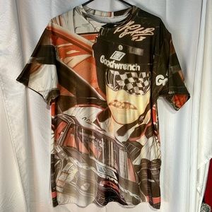 Men’s RageOn Dale Earnhardt #3 NASCAR Shirt T-shirt Sz. Large Halloween Costume